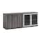 Mayline Low Wall Cabinet, Medina, Gray Steel MVLCLGS - alternate 1